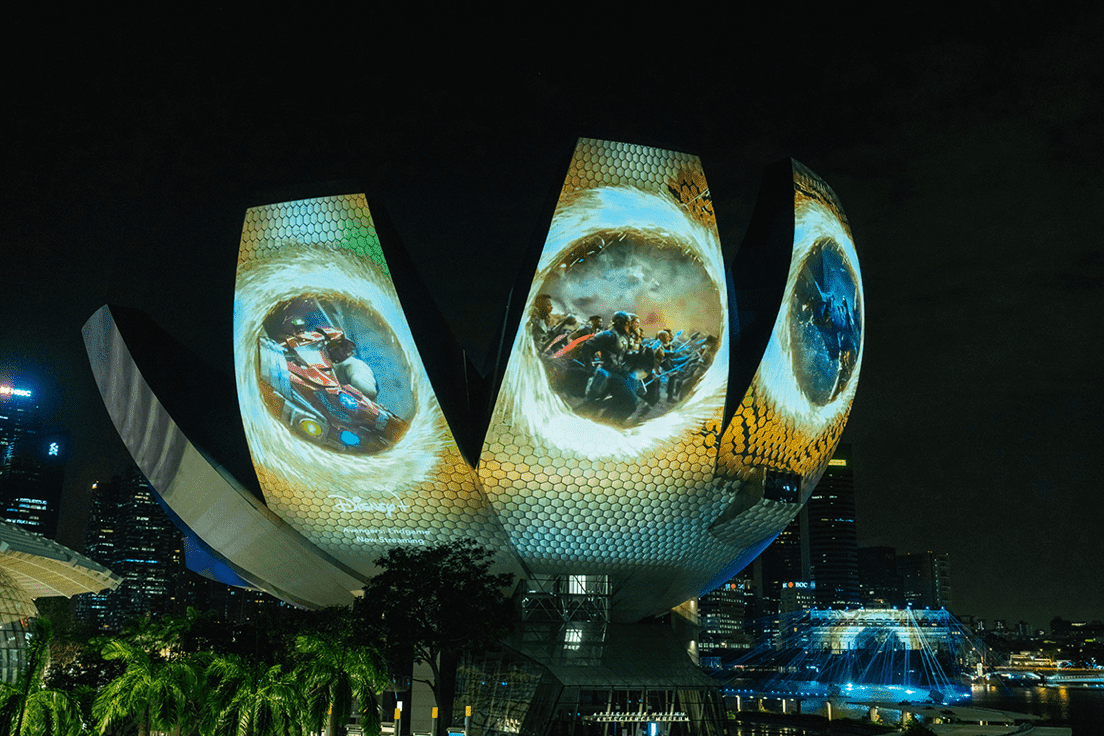 Singapore light show